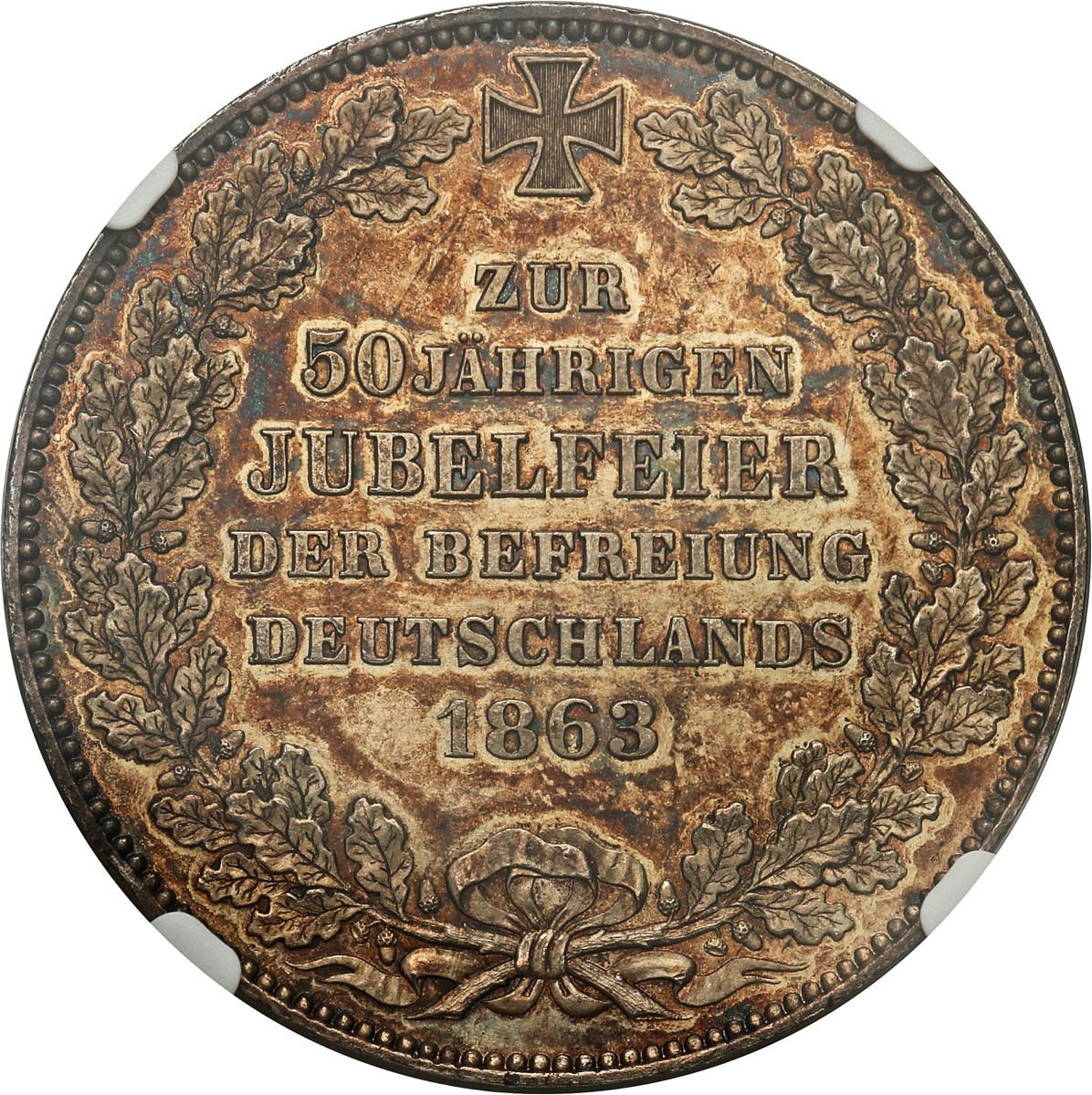 Niemcy, Brema. Talar 1863 NGC MS63 – PIĘKNY